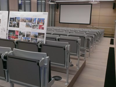 UU Universiteit Utrecht vloer auditorium tribunevloer